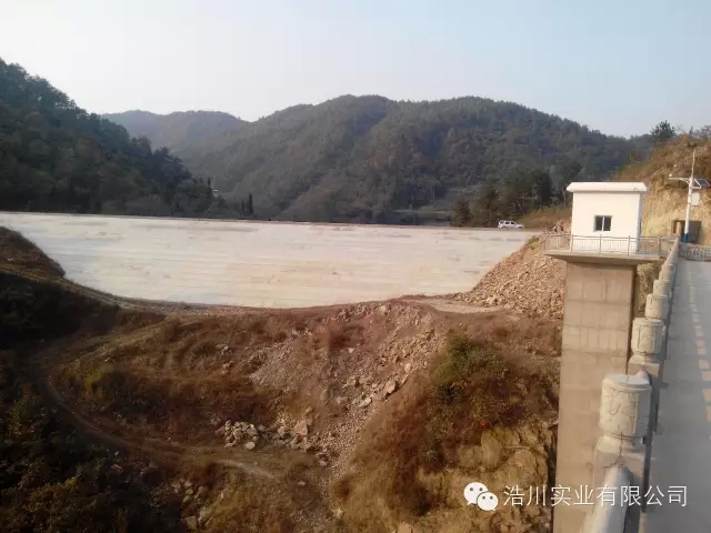 祝贺浩川水利承建项目武当山旅游经济特区瓦房河水源工程项目顺利通过下闸蓄水工程验收